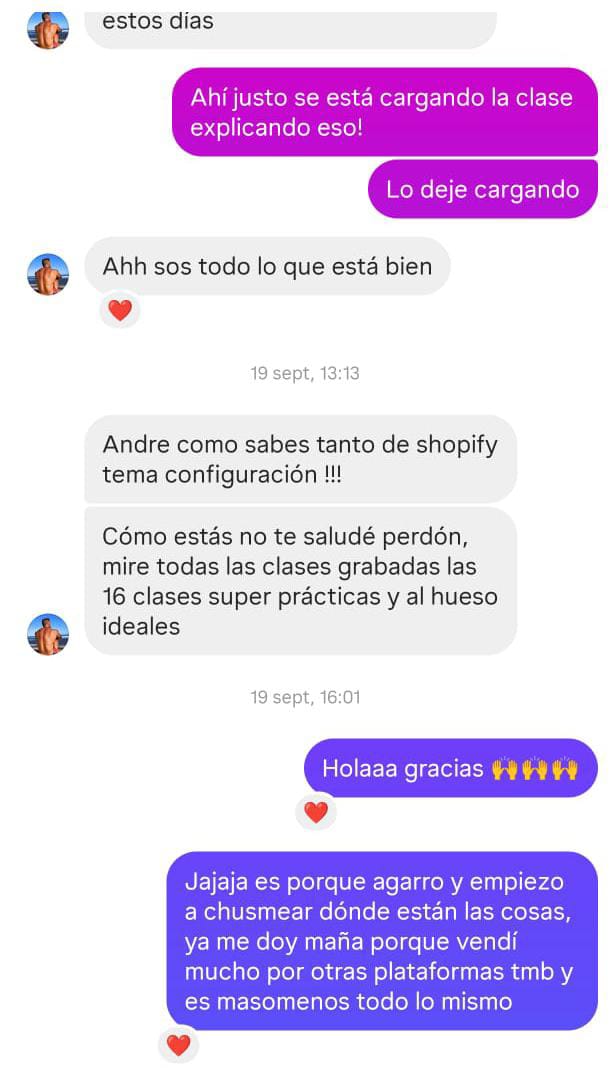 Testimonio WhatsApp
