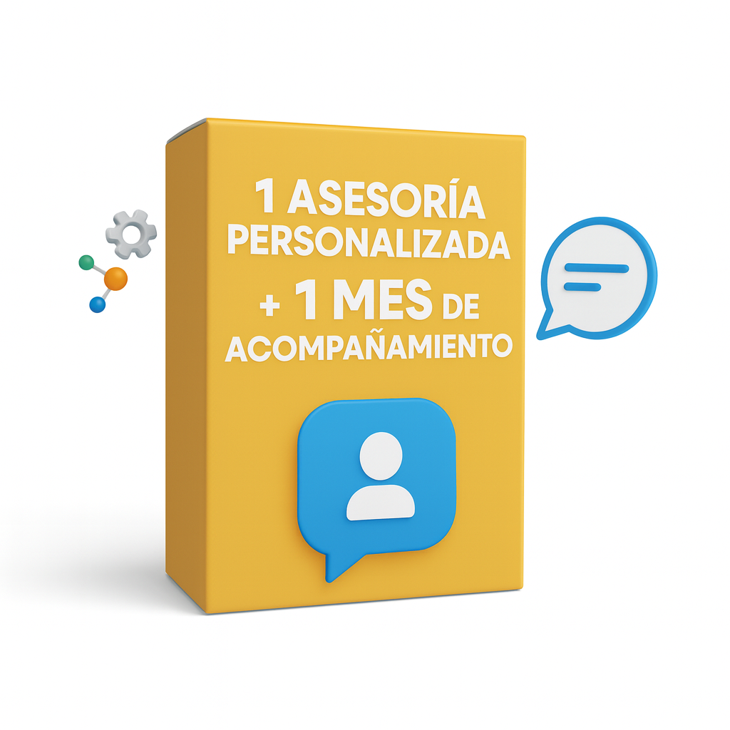 1 Asesoría personalizada & acompañamiento